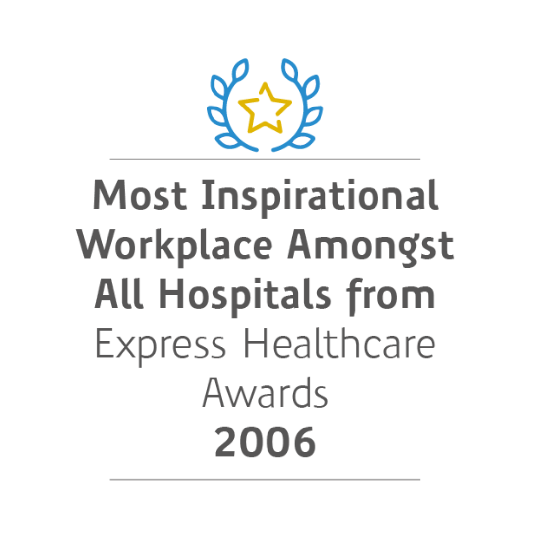 Ruby Hall Clinic award certificate 2